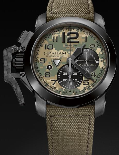 Graham Chronofighter Black Arrow 2CCAU.G05A Replica Watch